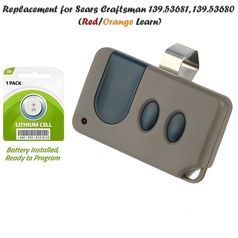 ECS For Craftsman Garage Door Opener 3 button Remote HBW1255