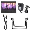 7 Inch Portable Monitor 1024x600 Multifunction Display Support HDMi VGa