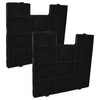 vhbw 2x Activated Carbon Filters Compatible with Amica KH 17196