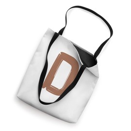 Creative Bold Leather Letter D - Design - Alphabet - Marker Tote Bag