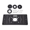 Universal Router Table Insert Plate, Router Plate, Trimming Machine Flip
