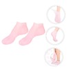 VICASKY 1Pair Cracking Foot Socks Moisturizing Sebs Sole Pads for