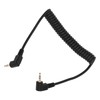 Acouto Flash Sync Cable 2.5mm Male to Male Coiled Cord