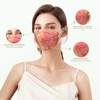 Wecolor KN95 Face Masks 50 Pack 5-Ply Breathable Safety Respirator