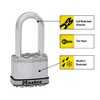 Master Lock M5XDLH Magnum Heavy Duty Padlock with Key, 1