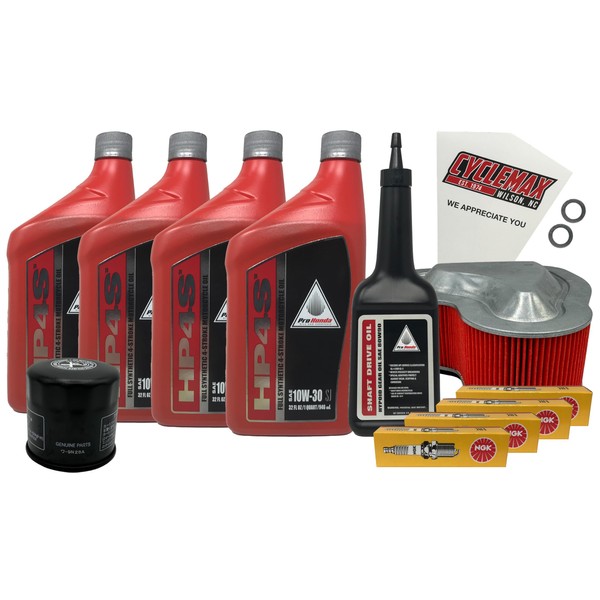 Cyclemax Full Synthetic Full Service Kit compatible with 2002-2009 Honda