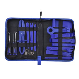 21Pcs Auto Removal Tool Trim Pry Repair Set Kit for Car Door Panel Audio Instrument DeskBlue