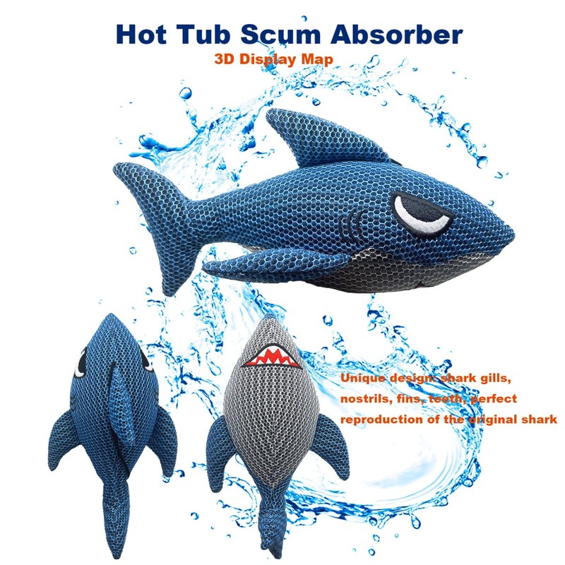 LATIOBRO Hot Tub Scum Accessories Grime Absorbers Hot Tub for