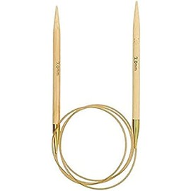 Tulip KS-1000700 Knitting Needles Bamboo Beige 100cm x 7mm