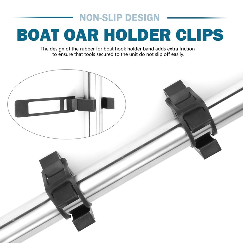 4 Pack Boat Hook Holder Replacement for SOF-LOC Gaff Hook