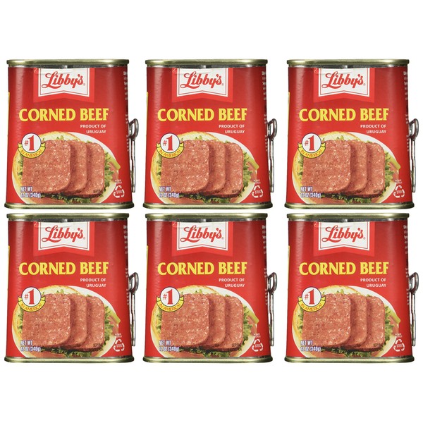 Libby's Corned Beef 12oz Can (Pack of 6)