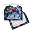20pcs Monster Truck Birthday Party Invitations,Monster Truck Party Supplies, Monster