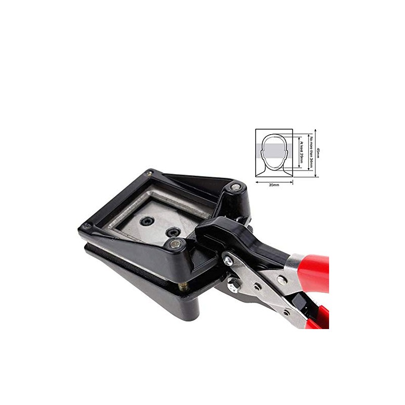 Handheld Photo Cutter, Passport ID License Photo Cutter Picture Punch,