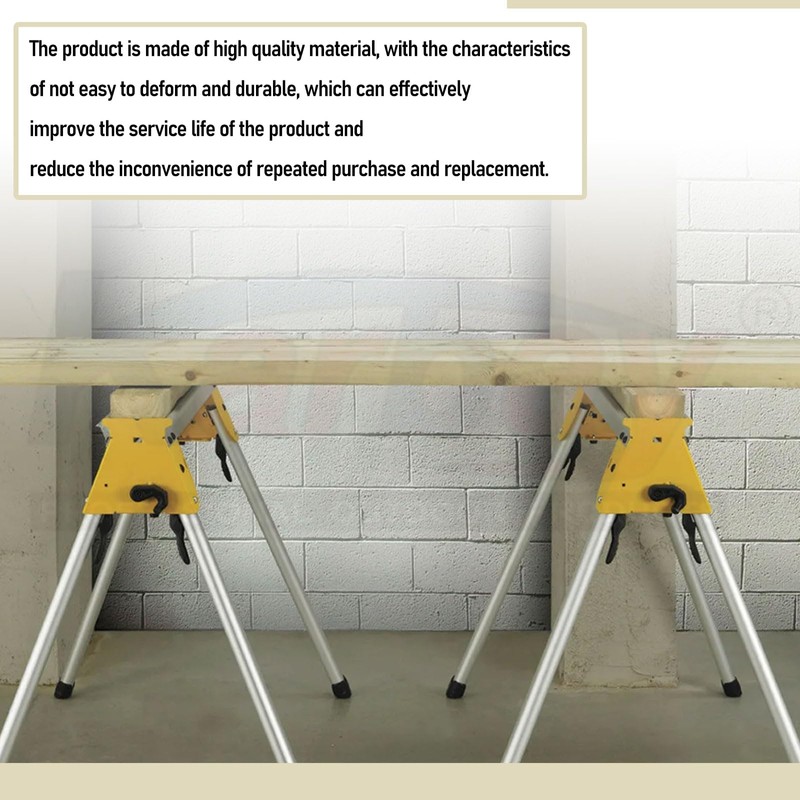 2 Pack N087371 Miter Saw Mounting Brackets Compatible with De-Walt