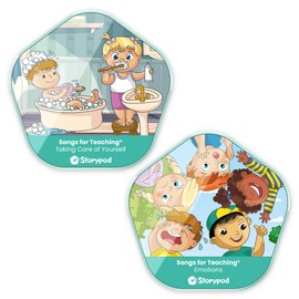 Storypod | Sing & Grow: Self-Care & Emotions Bundle | Audio Content for The Storypod Screen Free Audio Learning System for Preschoolers | SEL Audio Learning & Interactive Fun