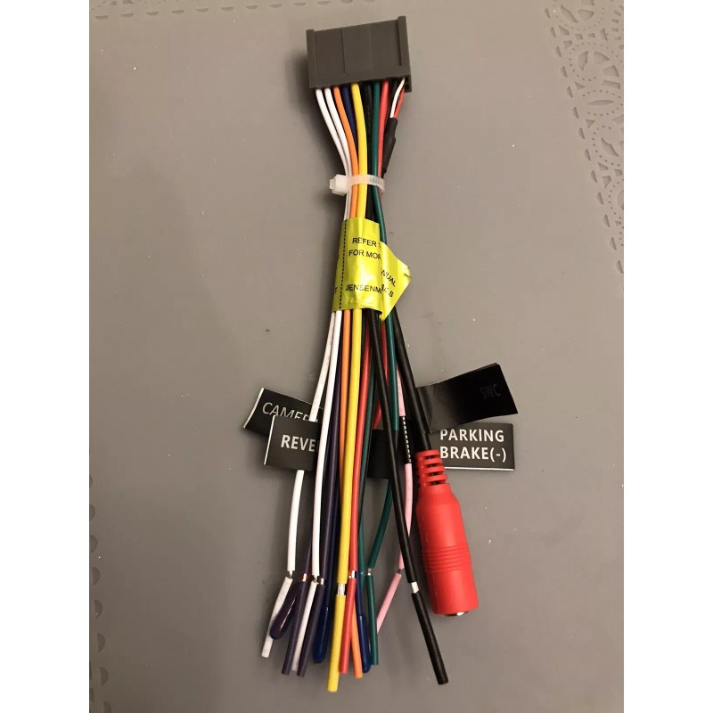 Jensen VX2529 Wire Harness with SWC(Steering Wheel Control) Jack