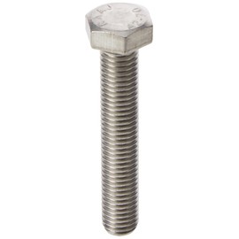 AHCA2 Stainless Steel Fully Threaded Hex Bolt (Setscrew) M12 12mm x 70mm (Pack of 10)