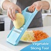 Mandoline Slicer for Kitchen, Korean Carrot Grater Vegetable Slicer Julienne