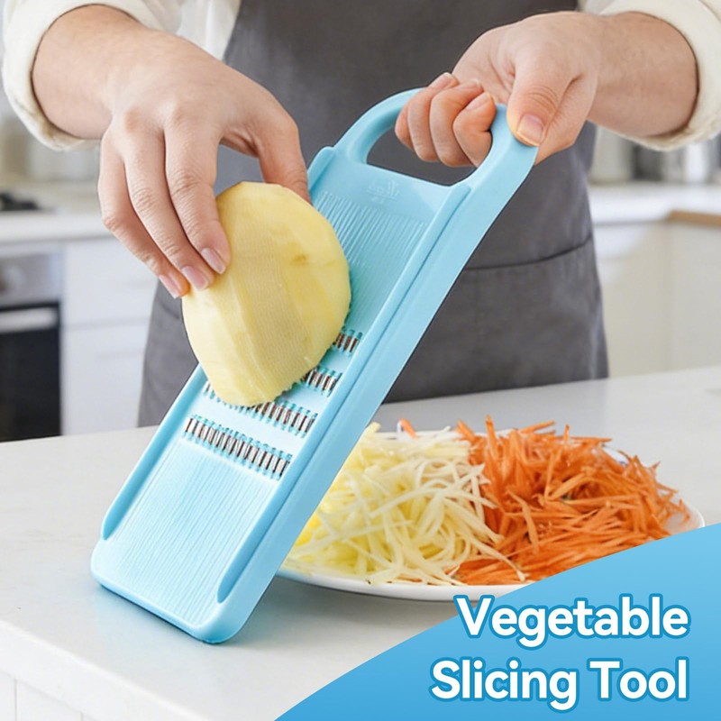 Mandoline Slicer for Kitchen, Korean Carrot Grater Vegetable Slicer Julienne