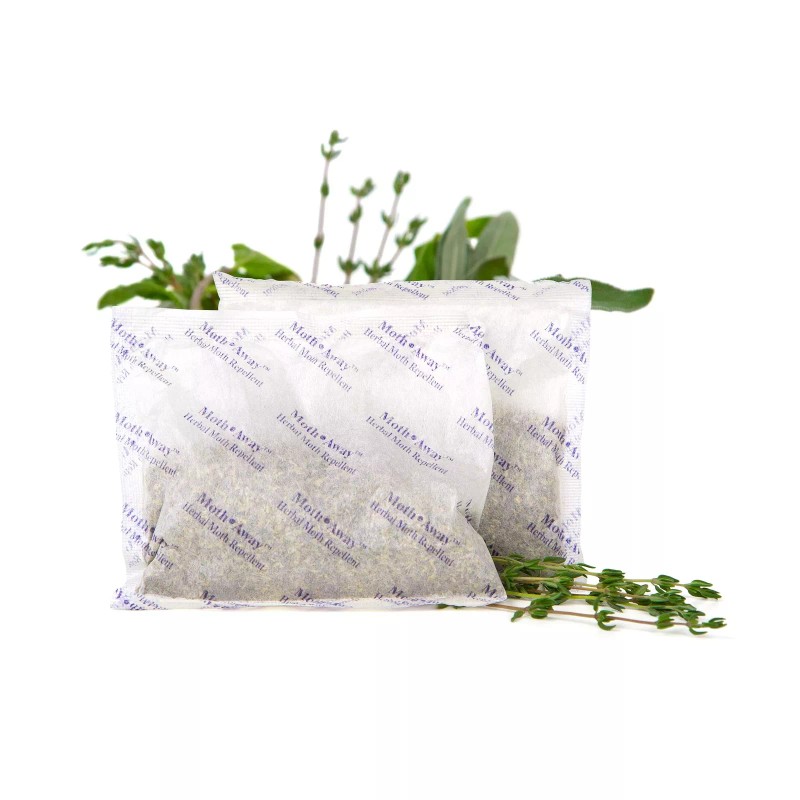 Richards Homewares 18 Jumbo Sachets Natural Moth Prevention Fresh Mint
