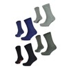 4 Pairs Mens Non Skid Slip Slipper Socks Thermal Thick