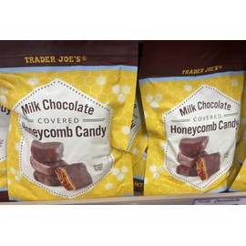 Trader Joe's 2 Pack Trader Joe's Honeycomb Candy Milk Chocolate  4.6 oz Each Pack  NEW ITEM