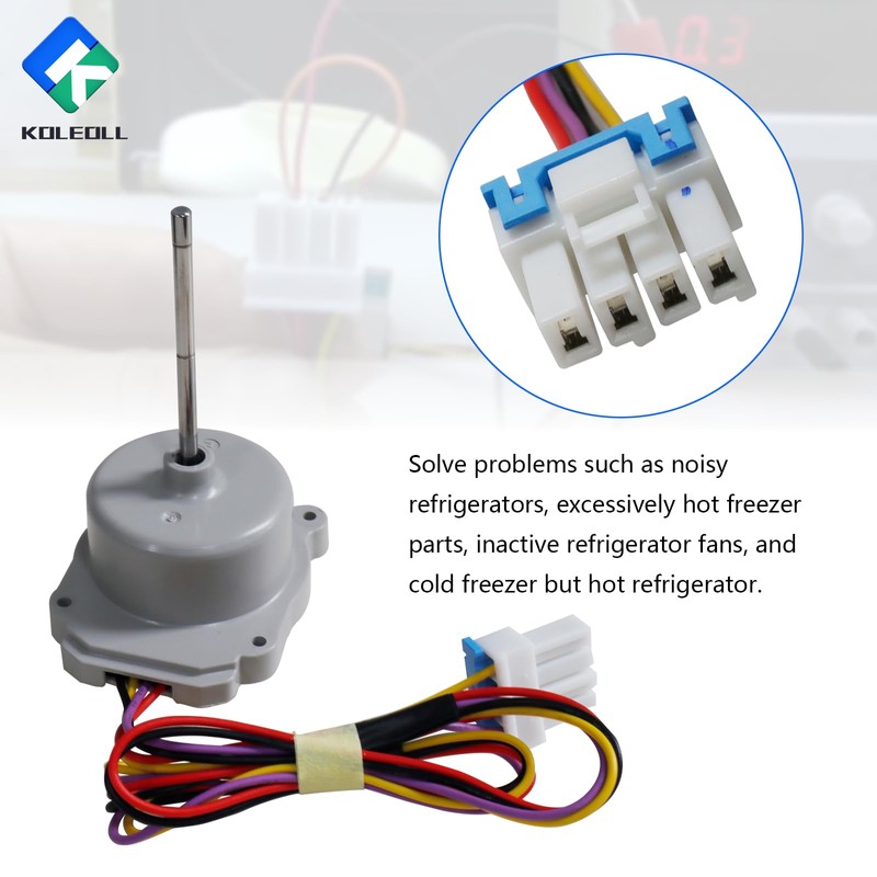 EAU65058313 EAU63103001 Refrigerator Evapoartor Fan Motor Freezer Fan Compatible with