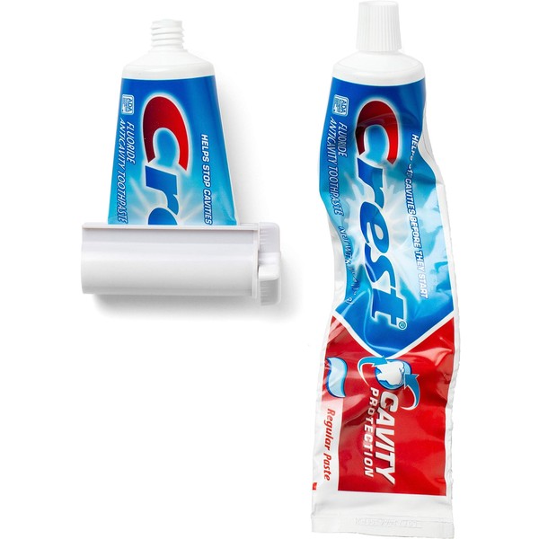 Toothpaste Squeezer (2-Pack) Tube Roller Winder Economical, Saves Toothpaste, Creams, Paint & More – Puts an end to Waste - Simple and Practical for Every Home