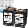 Houseoftoners Remanufactured 2-Pack Ink Cartridges High Yield Replacement for HP