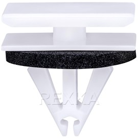 Rexka 50pcs Rocker Molding Retainer Clip Screw Compatible with Ford W716352-S300 Edge Escape F-150 Mustang Lincoln Continental MKX W716352S300