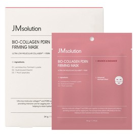 JM Solution Bio Collagen PDRN Firming Mask Pack 34g, 4 packs, 1 piece / 제이엠솔루션 바이오 콜라겐 PDRN 퍼밍 마스크 팩 34g, 4개입, 1개