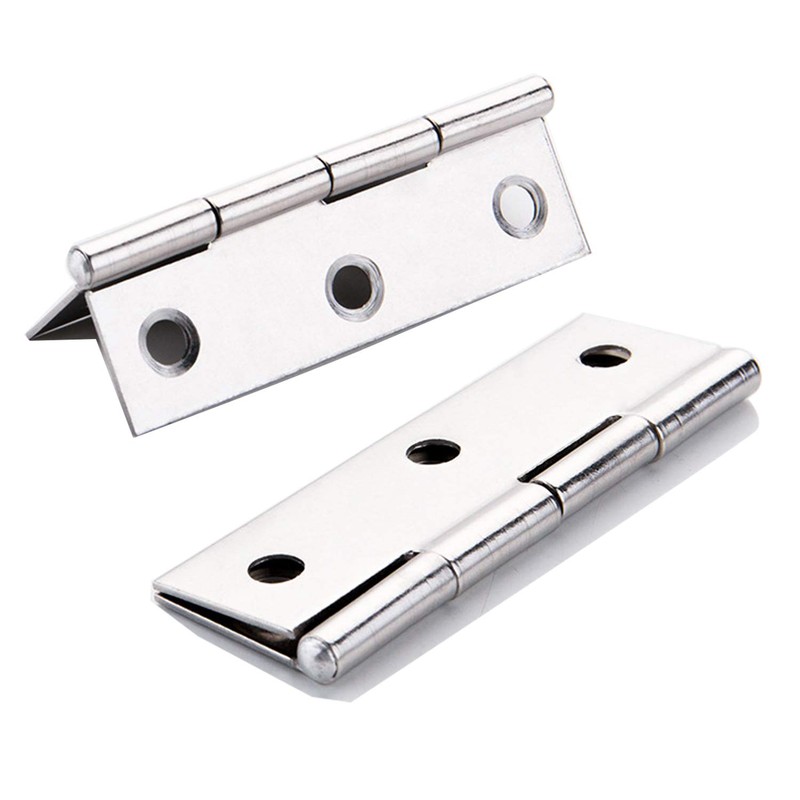 10 Pcs Stainless Steel Home Furniture Hardware Door Hinge Long