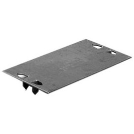 L.H. Dottie 411 Safety Plate, 1-1/2-Inch Width by 2-3/4-Inch Length, 100-Pack