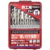 E-Value ETD-21S Ironwork Drill Set, Round Shaft, 21 Piece Set
