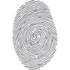 CafePress Fingerprint Rectangle Sticker Rectangle Bumper Sticker Car Decal