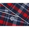 Vulcanodon Men's Short Pyjamas 100% Cotton Summer Shorty Pyjamas Checked