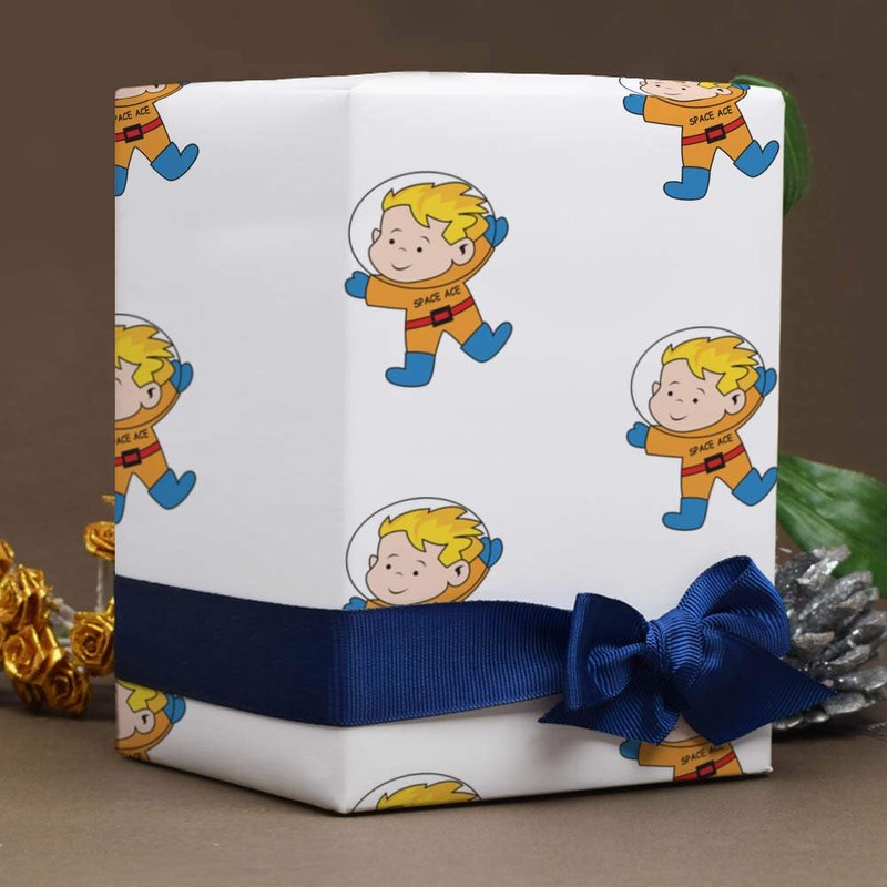 A1 'Space Ace' Gift Wrap/Wrapping Paper Sheet (GI00102671)