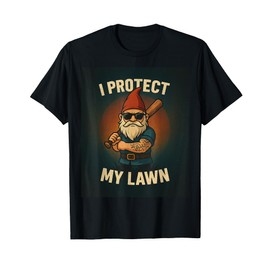 Stay Off My Lawn – Funny Garden Gnome for gardening lovers T-Shirt