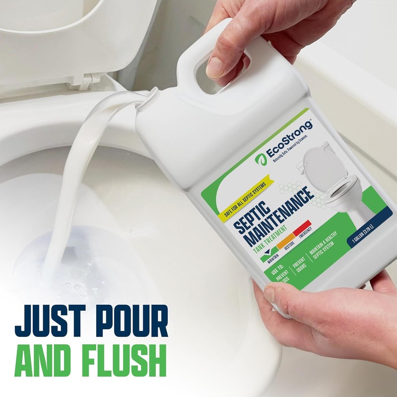 Eco Strong Septic Tank Treatment -1 Gallon Professional Grade Liquid