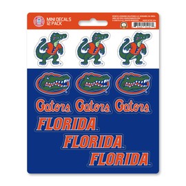 Fanmats 61158: Florida Gators 12 Count Mini Decal Sticker Pack