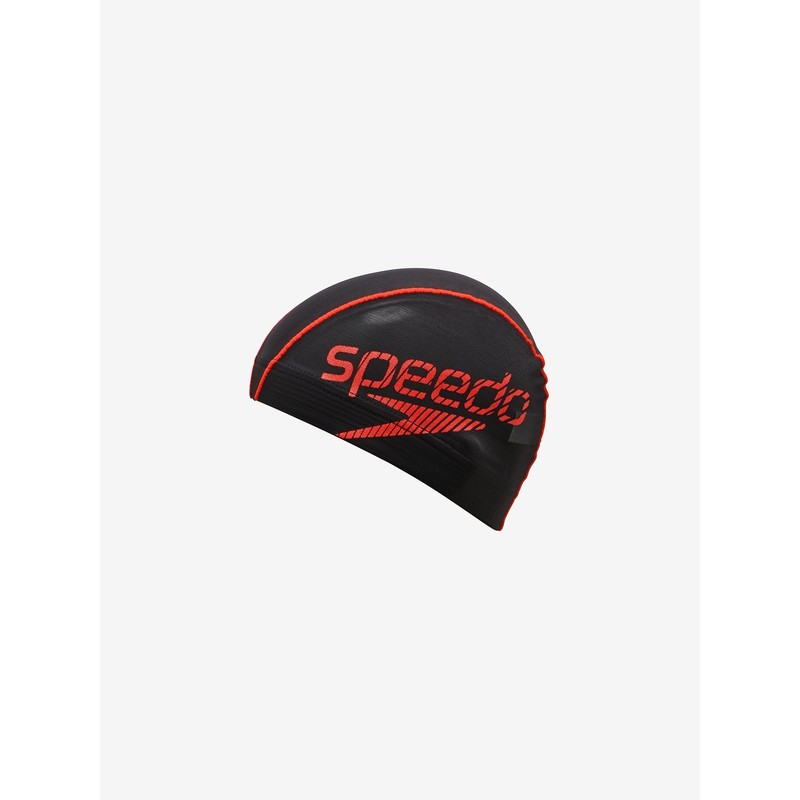 Speedo Swim Cap Beam Stack Mesh Cap Unisex SE12420 Red