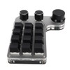 Programmable Keyboard with RGB 3 Knob 12 Keys Bluetooth DIY