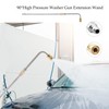 Pressure Washer Extension Wand, 2Pcs Extension Lance (15"/38cm) + 90°Curved