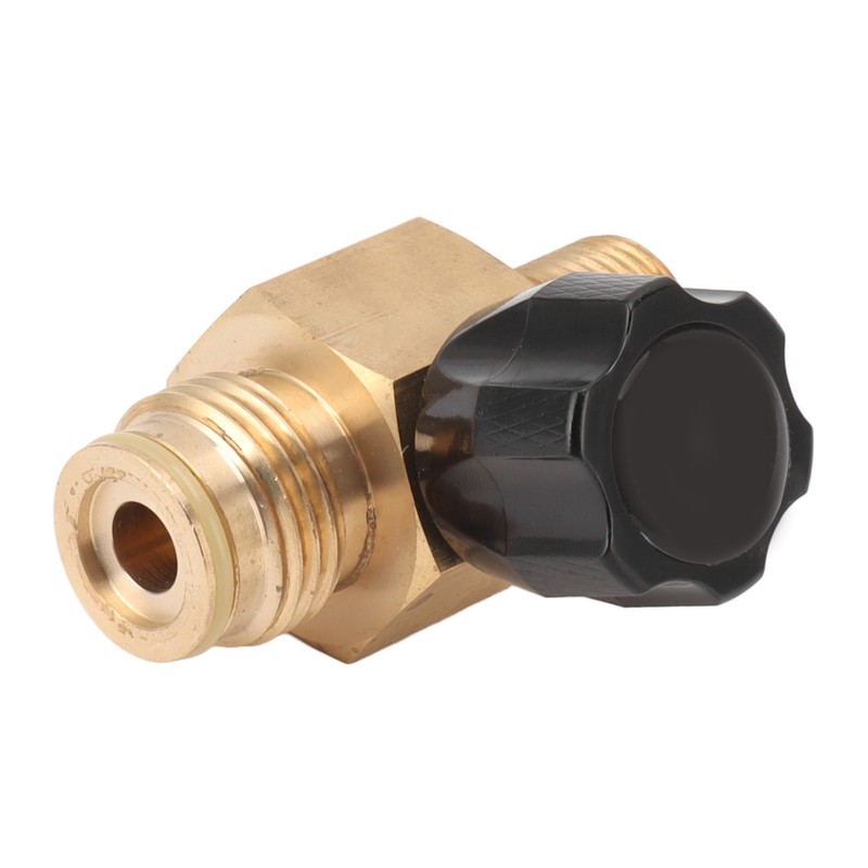 G1/2 14 CO2 Cylinder Refill Adapter Bottle Connector with Black