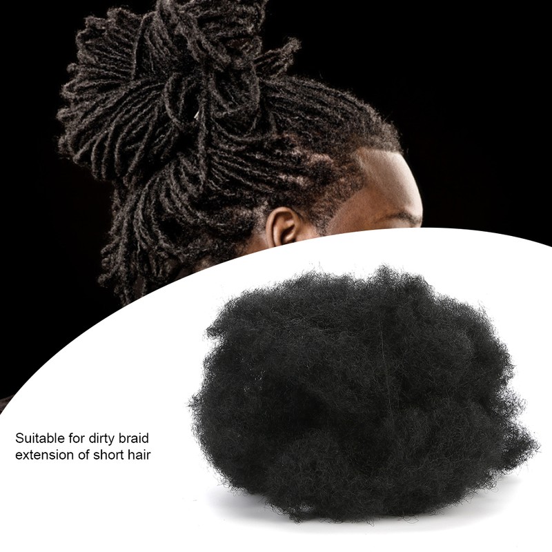 Afro Bun Puff Hair Bun Soft Afro Curly Hair Wigs