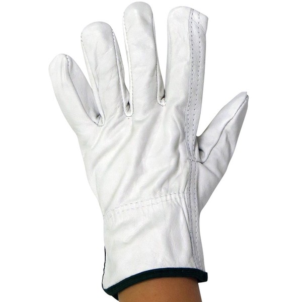 UltraSource 441100-M Grain Cowhide Leather Work Gloves, Medium (Pair)