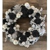 Uznaeoi Black Glitter Roses,50PCS Fake Roses 2.76" Foam Flowers Artificial