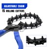 SMOTIVEPRO 15-Blades Exhaust Pipe Cutter, Quickly Cuts Tailpipes and Exhaust