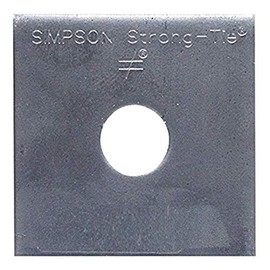 Simpson Strong-Tie BP 3/4-3/4" Bolt Dia. 2-3/4" x 2-3/4" Bearing Plate