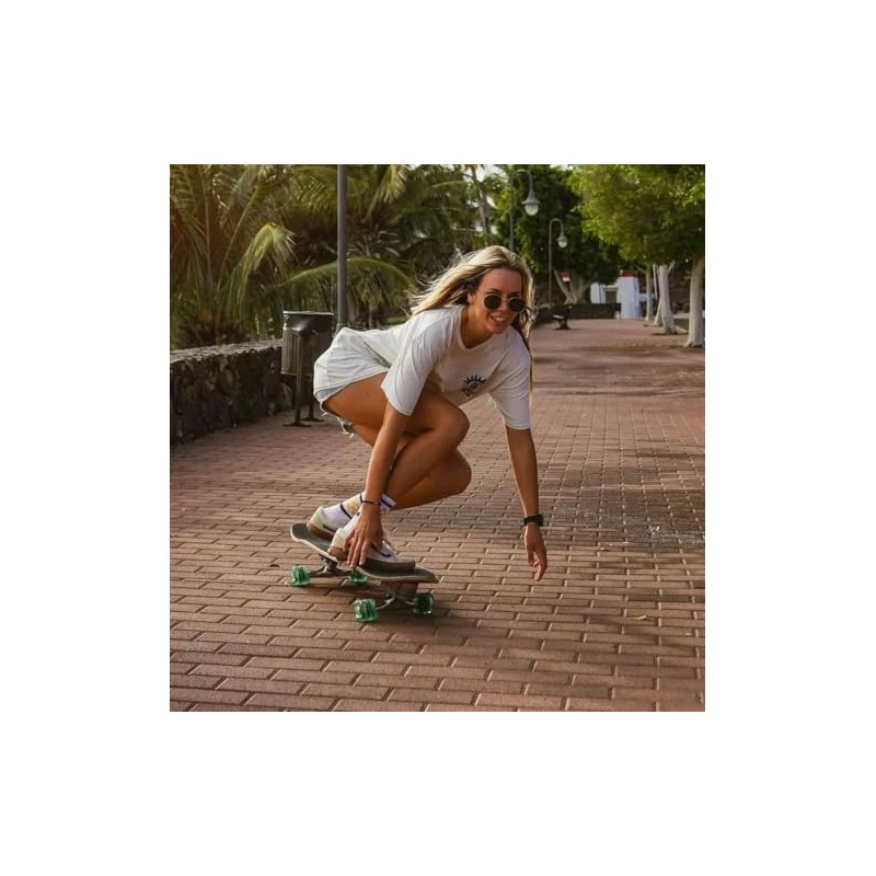 Shark Wheel - Ruedas de Crucero Longboard de 60 mm,